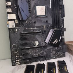 AMD Motherboard, CPU, & RAM