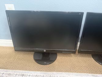 Like New 21” HP Dual Monitors