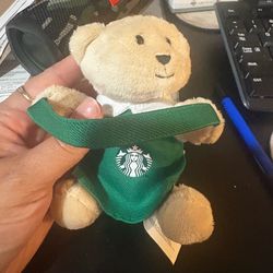 Starbucks cup holder bear