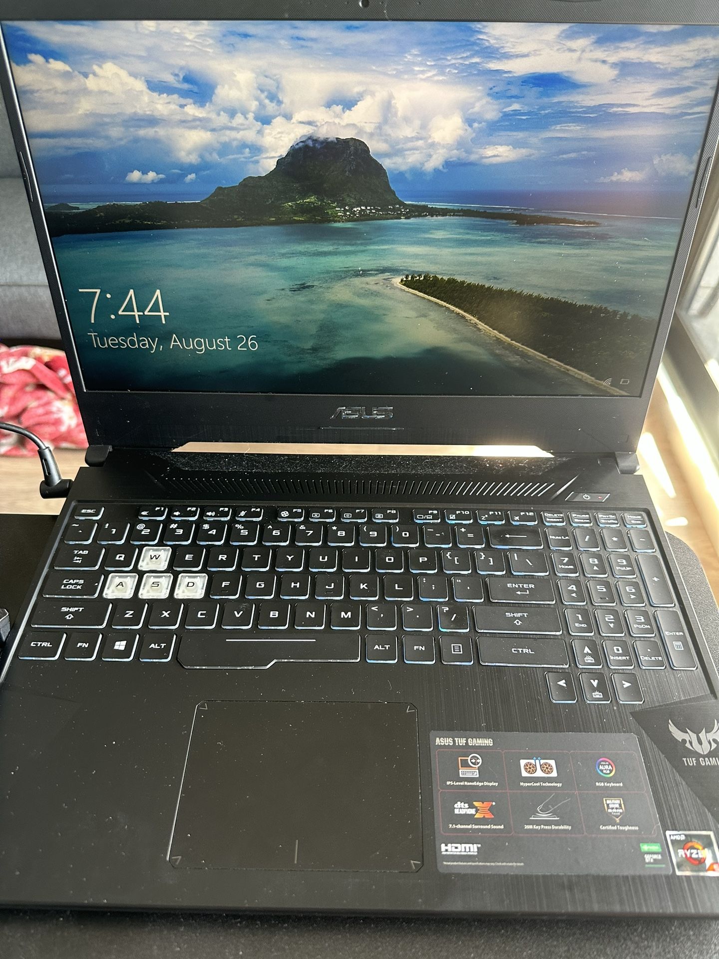 ASUS TUG Gaming FX 505DT 15.6 Inch Gaming Laptop. 
