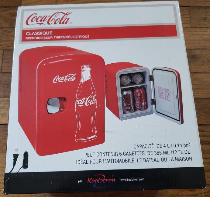 Coca-Cola CLASSIC THERMOELECTRIC COOLER 4L 