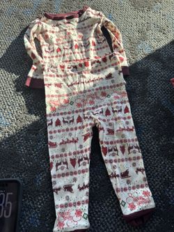 Burts bees 18 month Xmas pajamas 