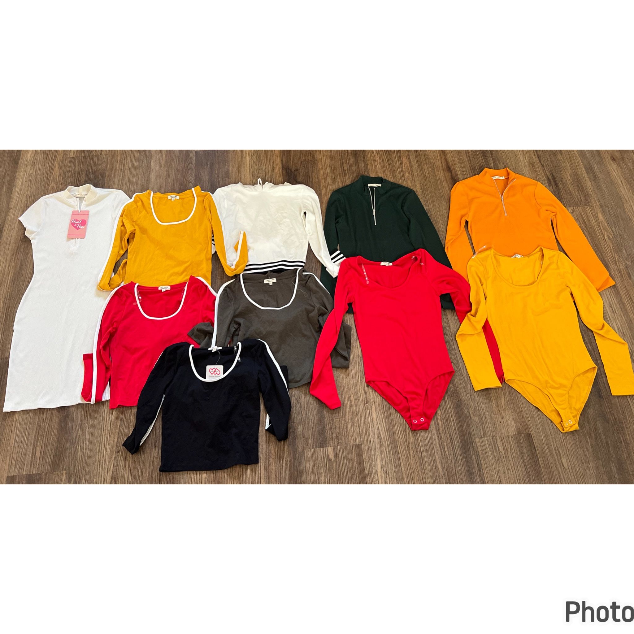 Small, Fashion Nova 10 Piece Clothing Bundle