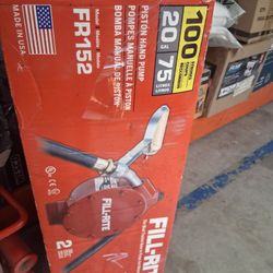 Fill-Rite FR152 Hand Pump with Steel Telescoping Tube and Nozzle Spout