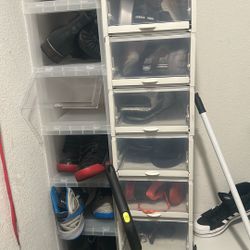 Shoe Cases 30 Of Them 50$