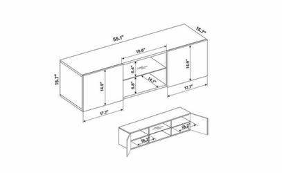 Tv stand NEW in the box