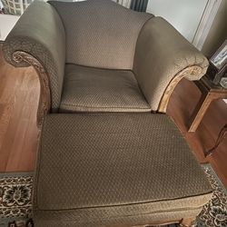 Chair And Ottoman 
