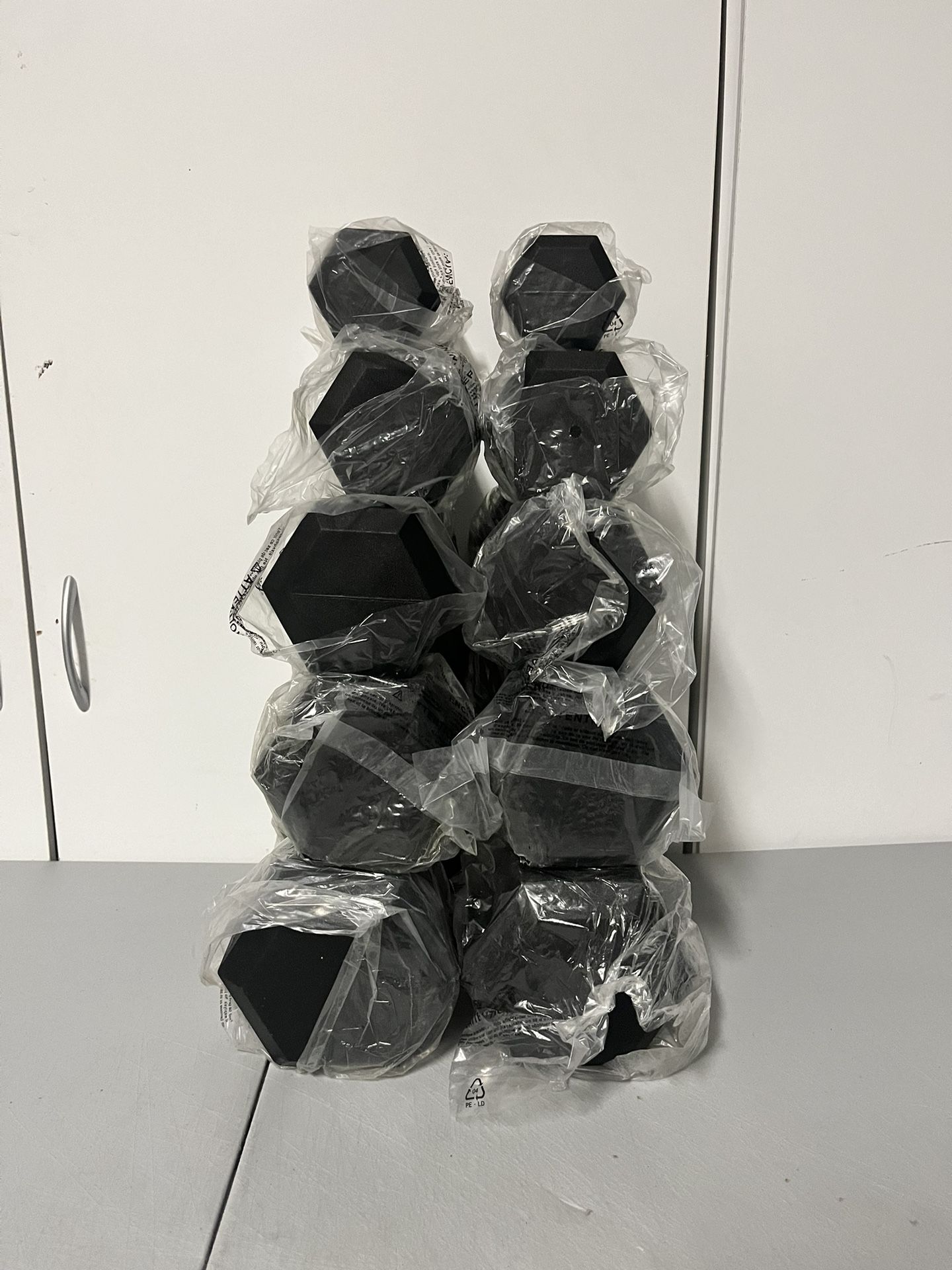 150 Lbs Brand New Dumbbells 5,10,15,20,25 Lbs
