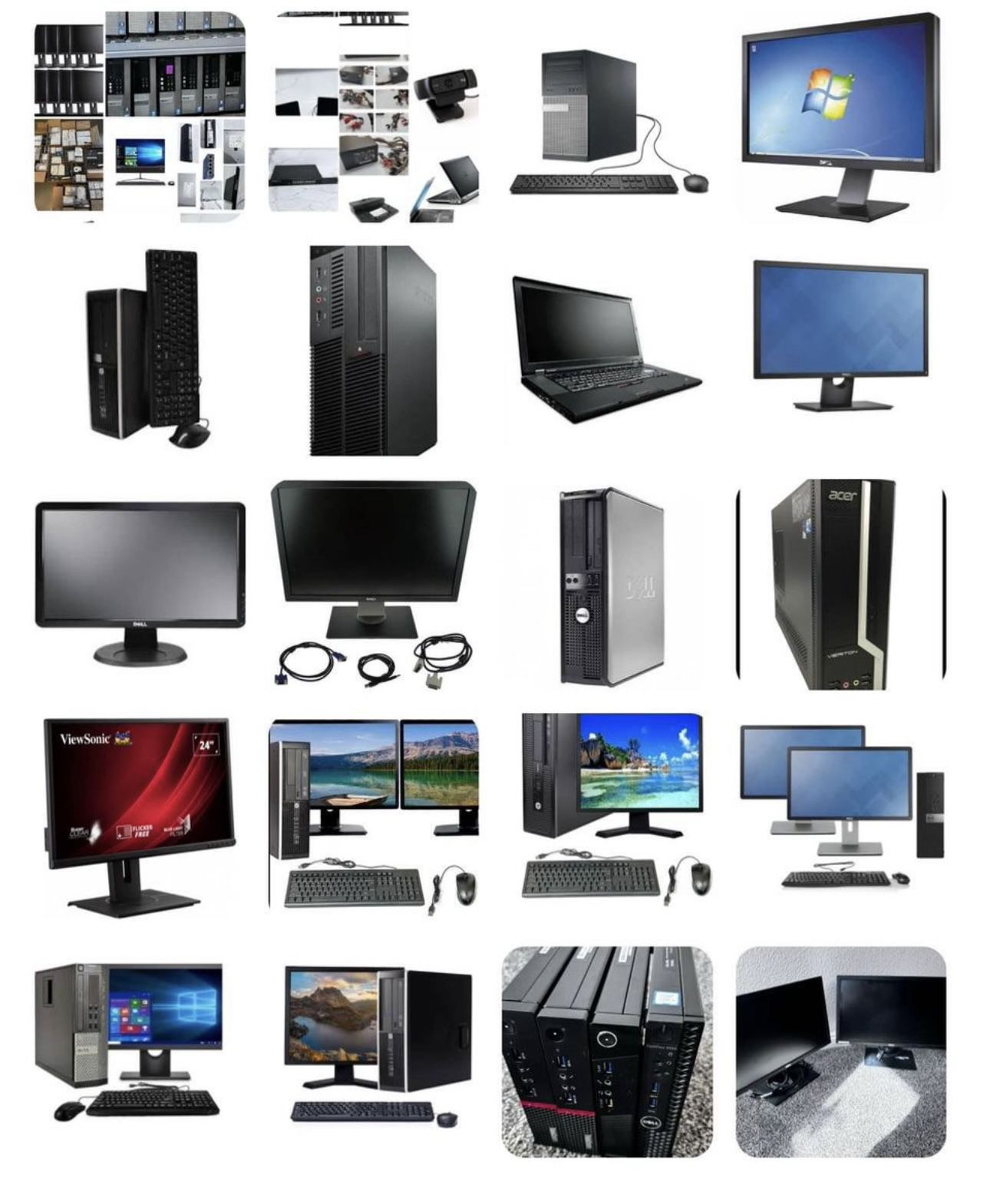 Affordable Computers/ Monitors For Sale 