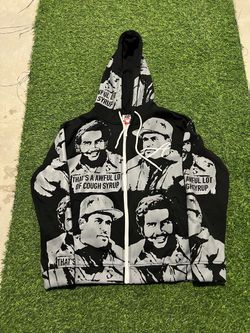 Asaali x alocs gray zip up