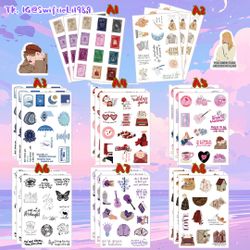 Taylor Swift Inspired Journal Stickers 