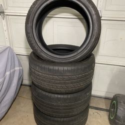 NEW 255/40/17 tires