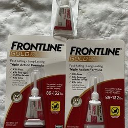 Flea And Tick Prevention For Dogs 89-132lbs 