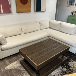 West Elm Sectional Couch 