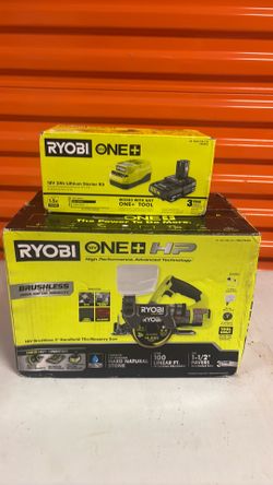 Ryobi 18v one lithium & Ryobi one HP