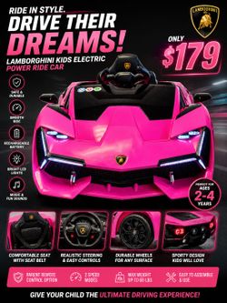 Kids electric power wheel car brand new - on special cash deal $179