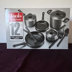 Tools of Trade... Hard Anodized 12 piece (NEW) ...$29