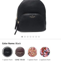 Kate Spade New York Backpack Purse