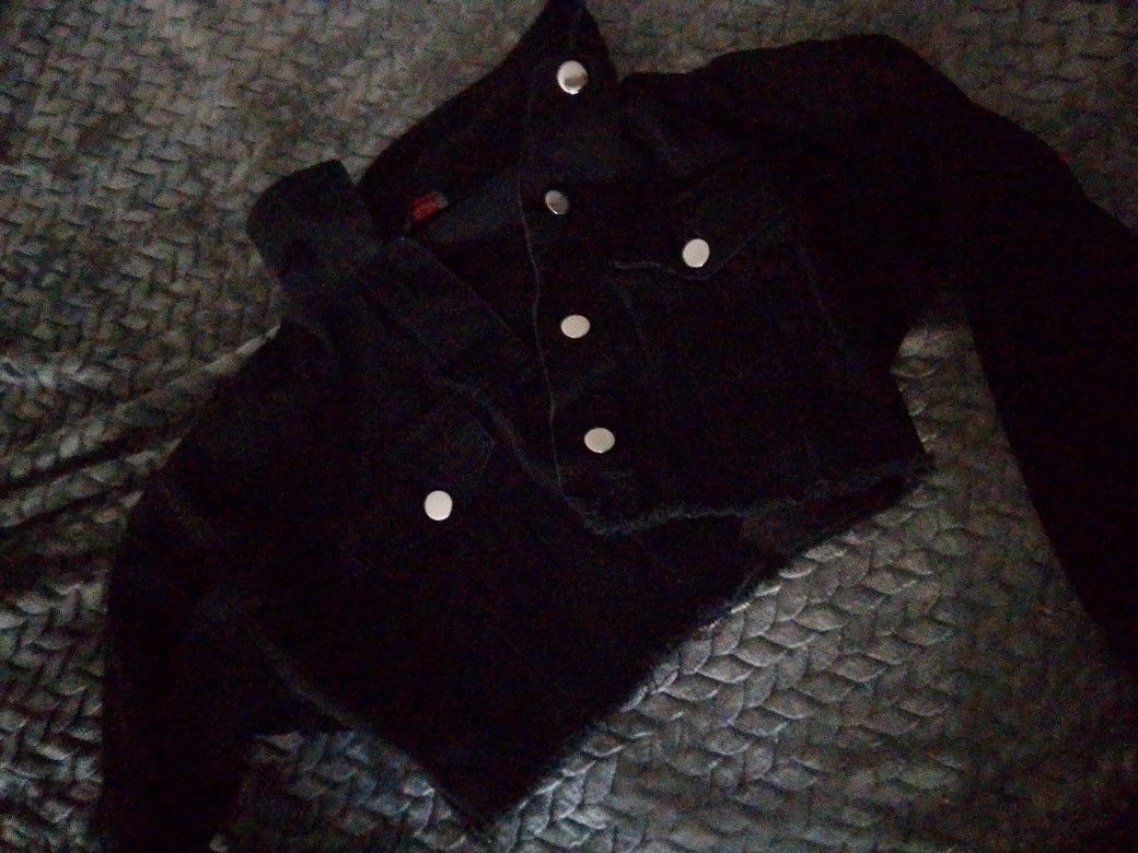 Cropped Jean Jacket