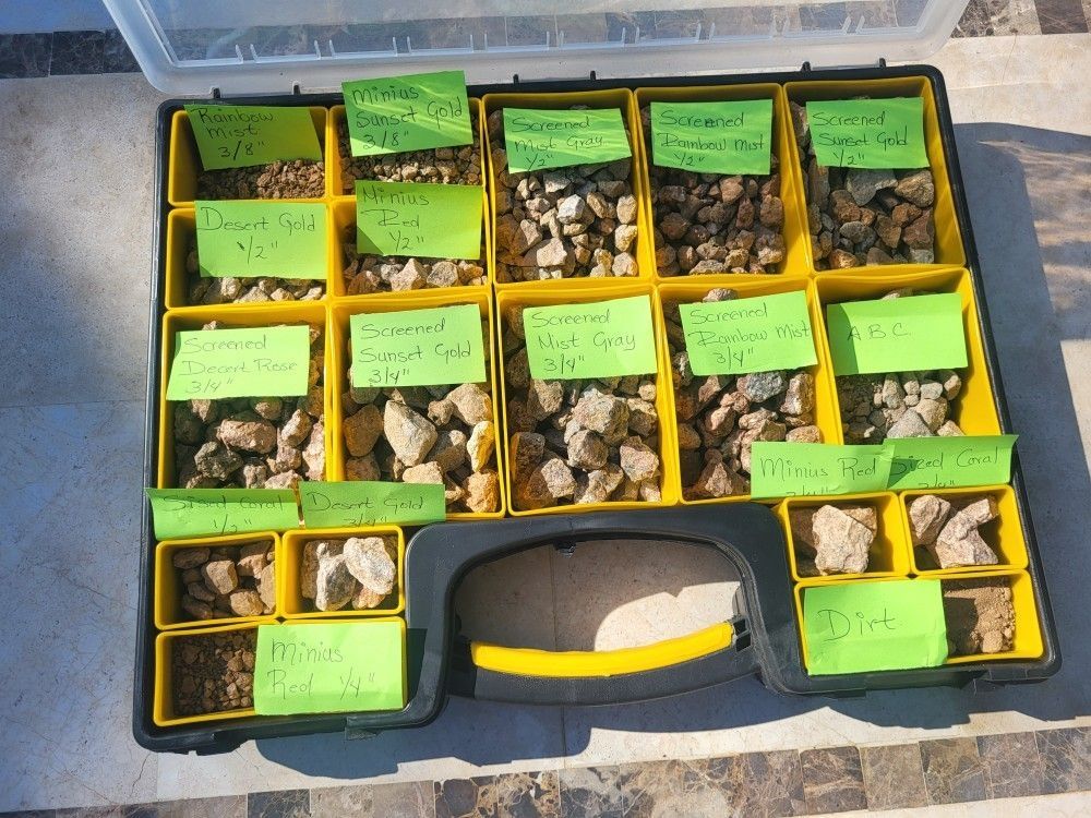 landscape materials and delivery available 