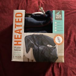 True North Heated Plush Throw