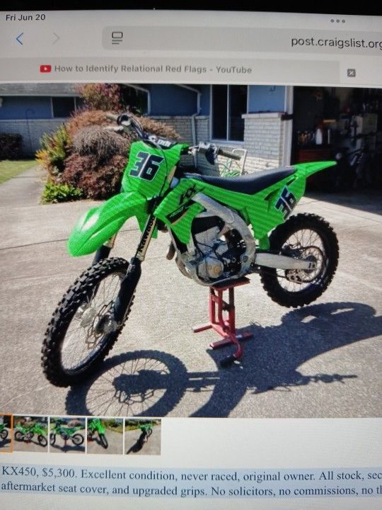 2022 Kawasaki KX450