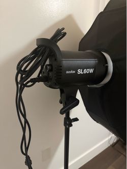 Godox SL60w + Softbox