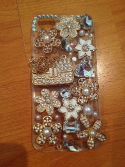 iPhone 5 case , New , Clear & So Fancy