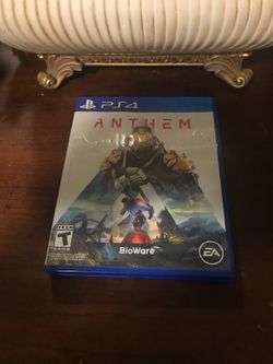 Anthem for ps4