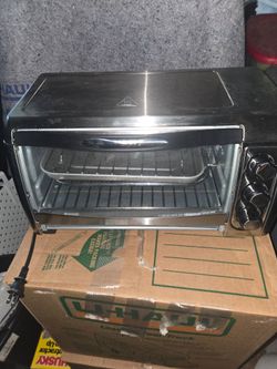 Stainless Steel Countertop Toaster Oven