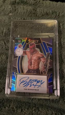 2024 Panini Select WWE Prizm The Boogeyman Auto 39/49