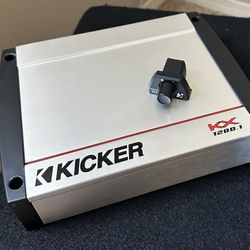 1200W Kicker KX1200.1 Amplifier 