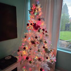 White Christmas Tree