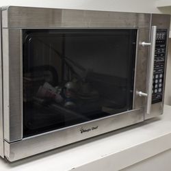 Magic Chef Full Stainless Steel Microwave 