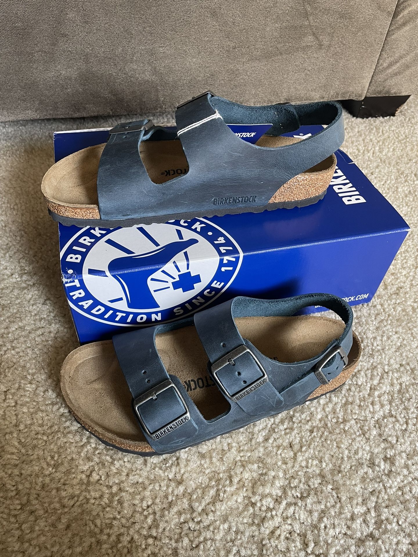 Milano Birkenstocks Blue Men’s 6