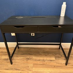 IKEA  Desk “Alex” In Black