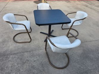 table and chairs