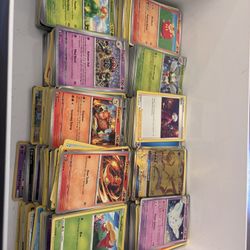 Over 1200 Pokemon Cards 