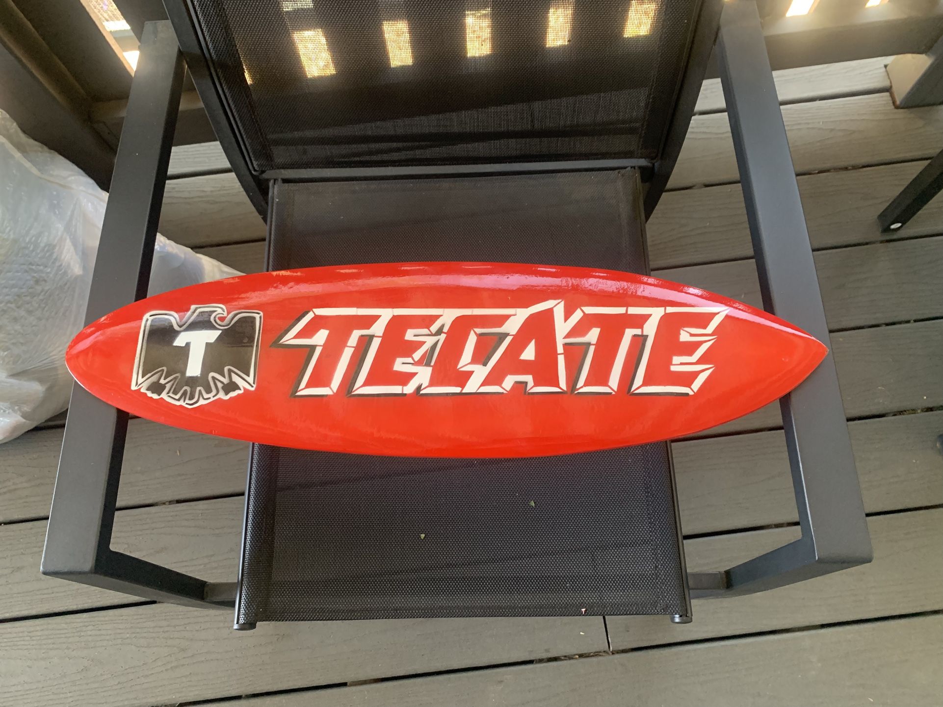 Tecate Surfboard