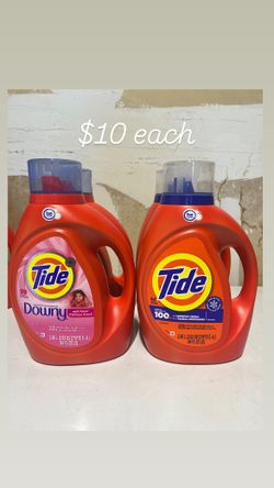 Tide Liquid detergent $10 each 
