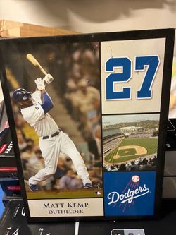 Matt Kemp Dodgers canvas picture