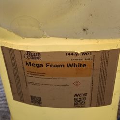 New mega foam carwash soap