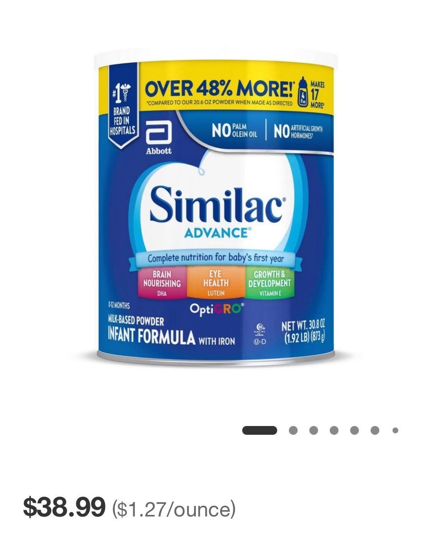Similac Advance Formula