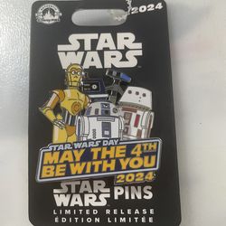 2024 Disney Star Wars May the 4th Be With You Limited Edition Pin