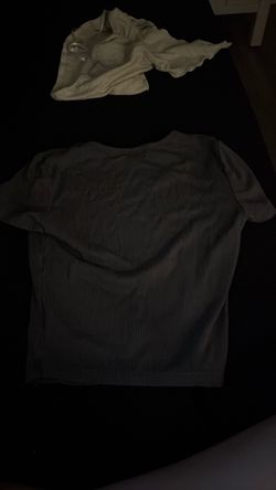 dark grey xs crop top