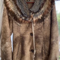 Italian Shearling Coat XS/S