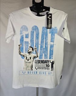 New Argentina Messi - GOAT - World Cup T-Shirt sz S