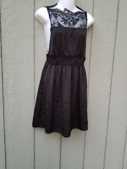 Free people black lace dress