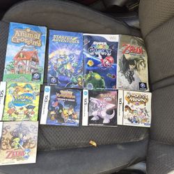 Nintendo And Playstation Retro Manuals