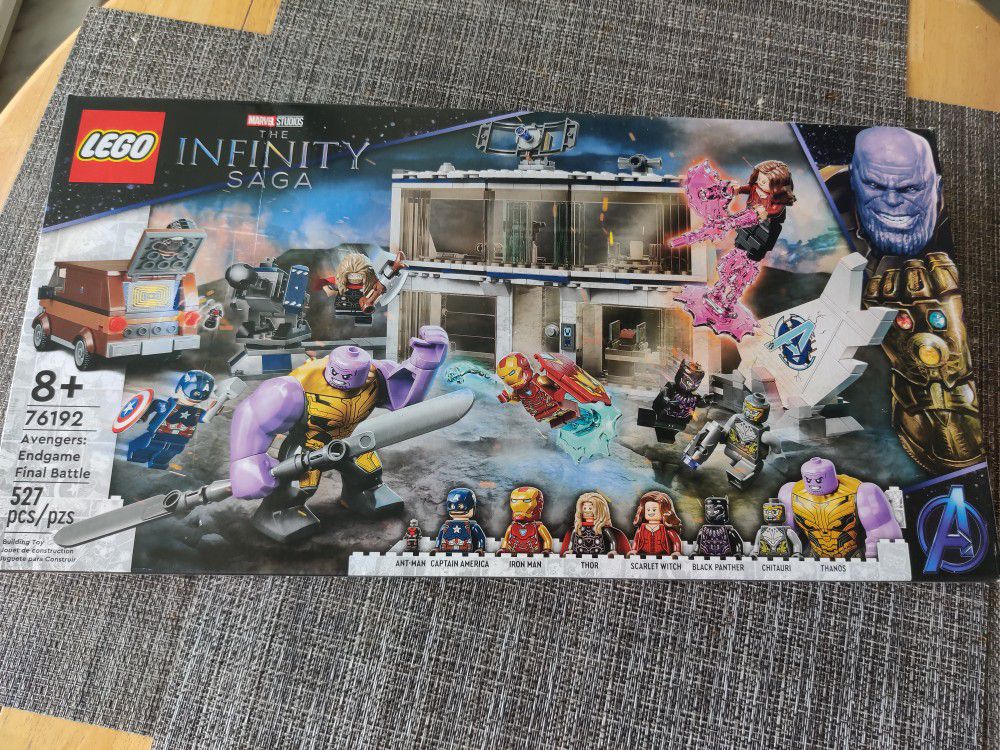Lego Avengers Endgame Final Battle Marvel Set 76192 Thanos Captain America

NEW!! sealed box

PRICE FIRM

Retired set